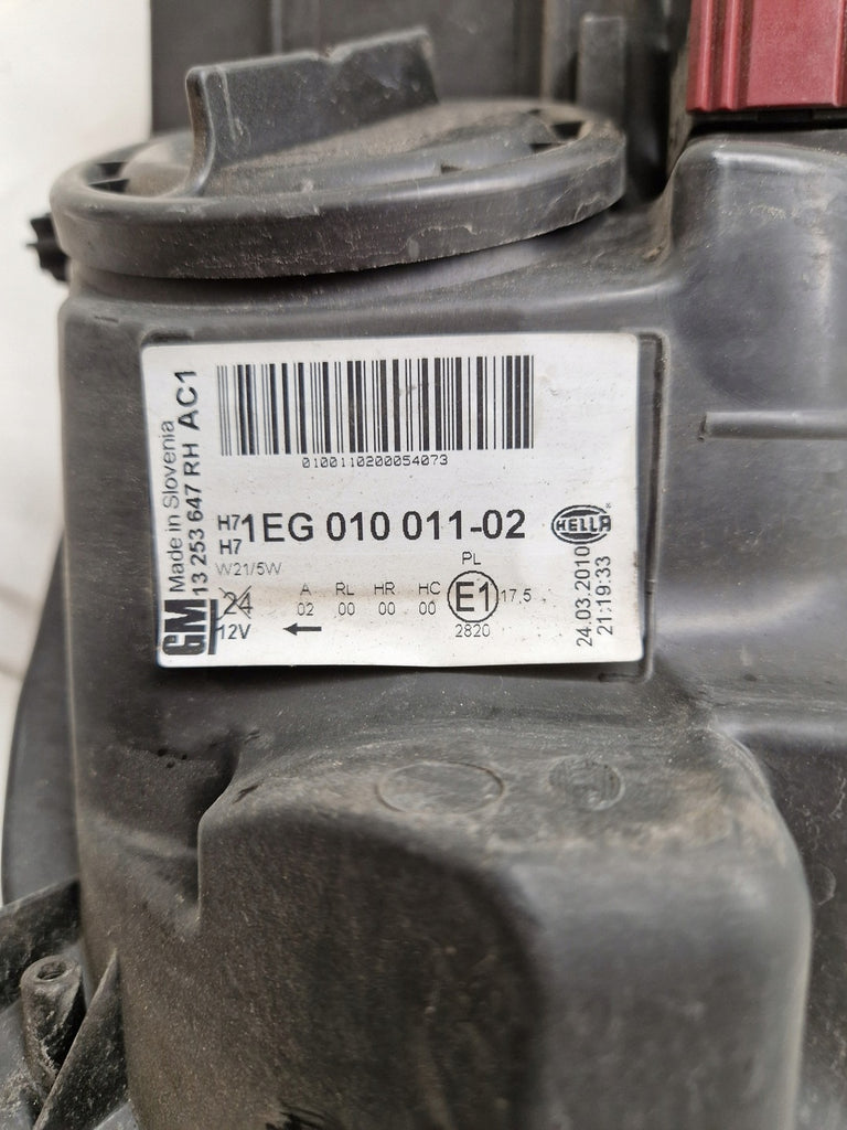 Frontscheinwerfer Opel Astra J 1EG010011-01 1EG010011-02 Ein Satz Headlight SCH5313311611rx