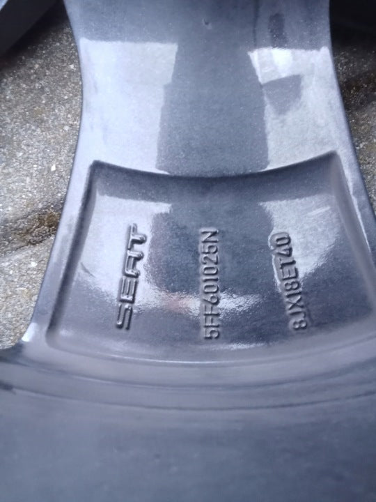 1x Alufelge 18 Zoll 8.0" 5x112 40ET Matt Graphit 5FF601025N Cupra Formentor I FEL1764808497cd