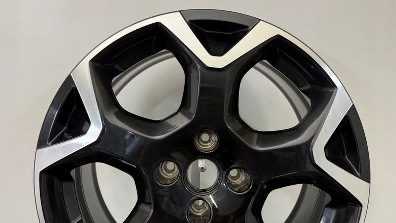 1x Alufelge 18 Zoll 7.0" 4x108 35ET Glanz Schwarz 9835097680 Opel Rim Wheel FEL3580353136os