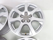 Laden Sie das Bild in den Galerie-Viewer, 4x Alufelge 17 Zoll 7.0" 5x112 37ET Glanz Silber 8R0601025E Audi Q5 Q3 Rim Wheel FEL1875236057ej