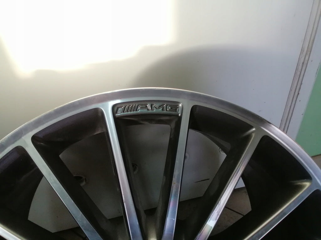 1x Alufelge 19 Zoll 9.5" 5x112 43ET Graphit A2214012302 Mercedes-Benz Rim Wheel FEL6025587043fo