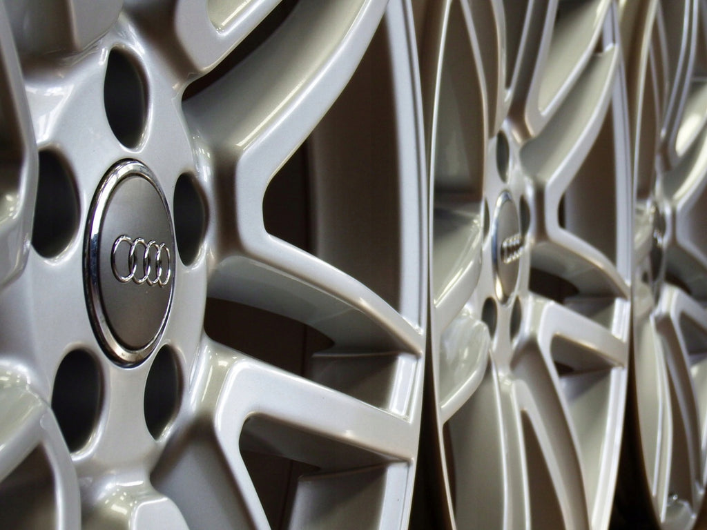 4x Alufelge 19 Zoll 9.0" 5x112 32ET Glanz Silber 4H0601025CA Audi A5 A8 FEL5116873844bi