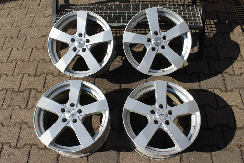 4x Alufelge 17 Zoll 7.0" 5x112 38ET Glanz Silber KBA49295 Audi I Rim Wheel FEL5522438303zp