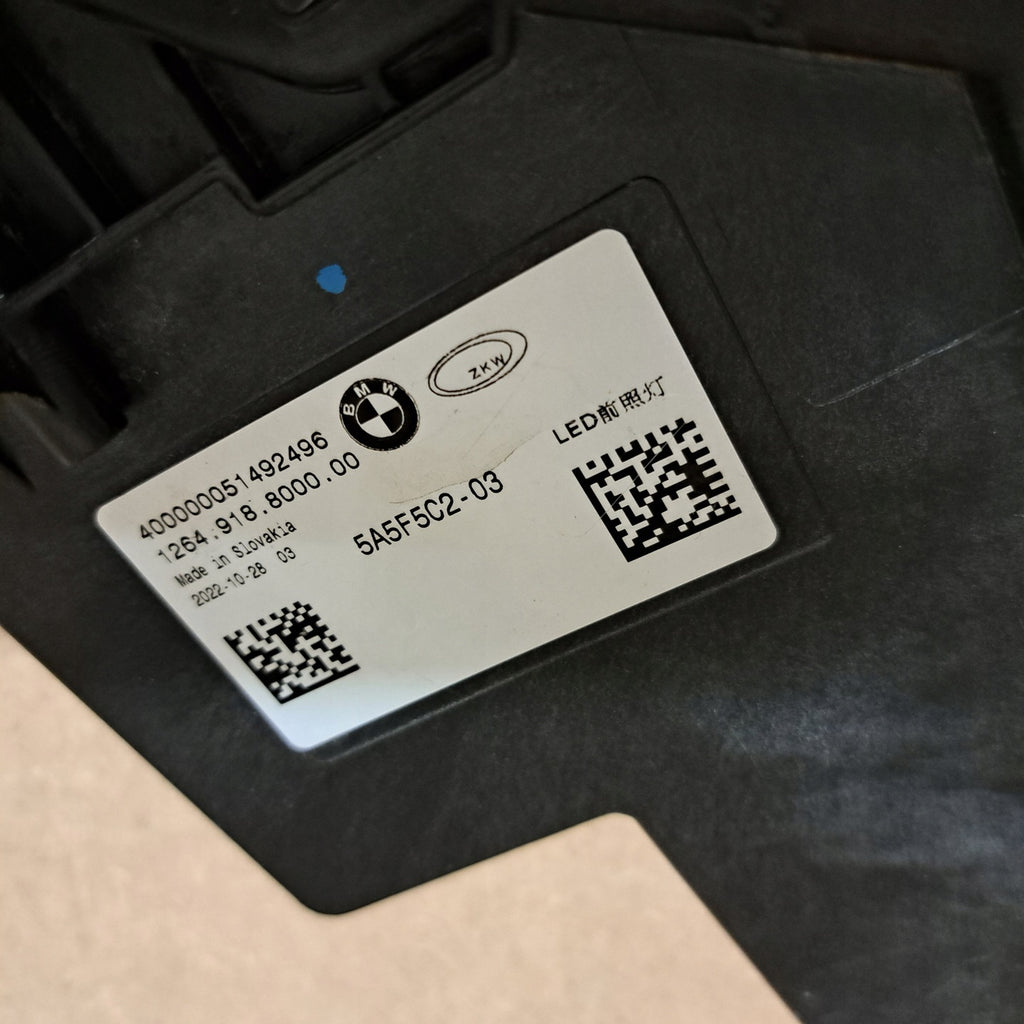 Frontscheinwerfer BMW 7 5A5F5C2-03 LED Rechts Scheinwerfer Headlight SCH8039266827pn