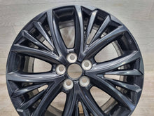 Load image into Gallery viewer, 1x Alufelge 17 Zoll 6.5" 5x100 50ET Glanz Schwarz PW4570D005 Toyota Yaris FEL6582191414kd