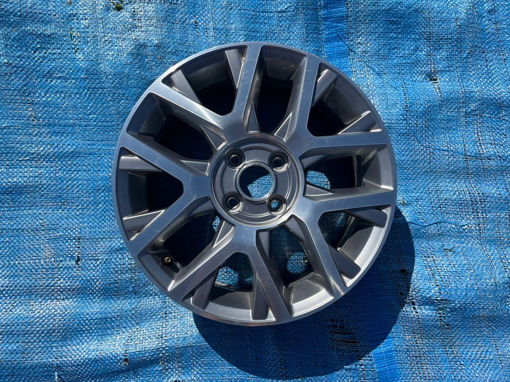 1x Alufelge 16 Zoll 6.0" 4x100 43ET Glanz Schwarz 1S0601025S VW Rim Wheel FEL3947283505nn