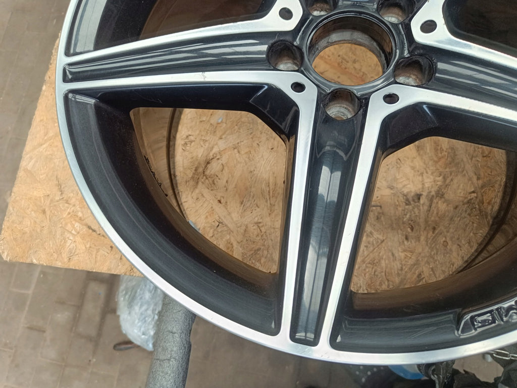 1x Alufelge 18 Zoll 8.5" 5x112 49ET A2054011200 Mercedes-Benz A205 Rim Wheel FEL2172995354sb