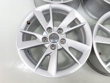 Laden Sie das Bild in den Galerie-Viewer, 4x Alufelge 16 Zoll 7.0" 5x112 35ET Silber 8W0601025B Audi A4 B9 Rim Wheel FEL6162160956ig