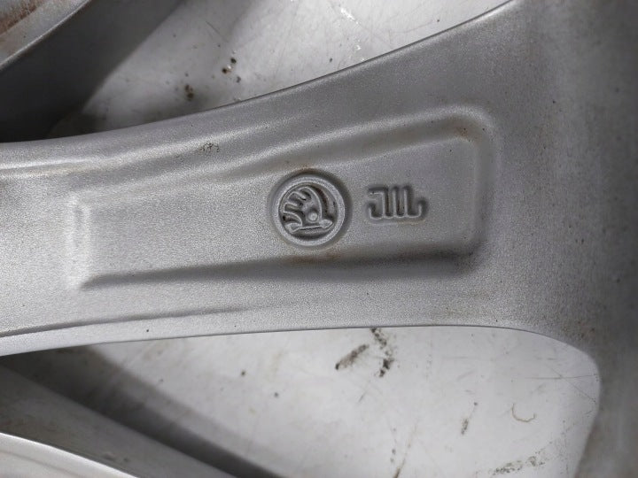 1x Alufelge 17 Zoll 46ET Silber 5E3601025AS Skoda Octavia Iv Rim Wheel FEL9958955801bo