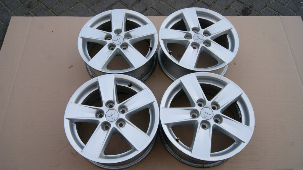 4x Alufelge 16 Zoll 6.5" 5x114.3 Mitsubishi Rim Wheel FEL7198626134ny