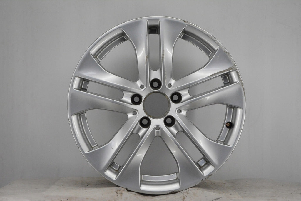 1x Alufelge 17 Zoll 7.5" 5x112 47ET Glanz Silber A2044011000 Mercedes-Benz W204