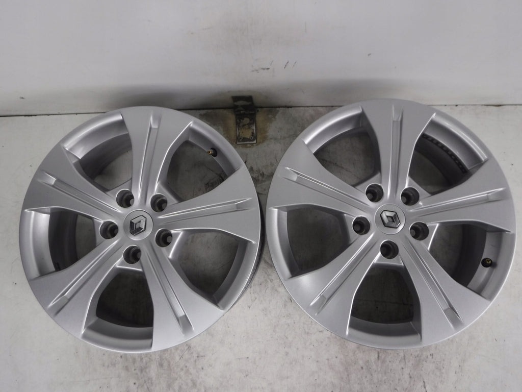 1x Alufelge 17 Zoll 7.0" 5x114.3 49ET Glanz Silber 403000051 Renault Scenic FEL8317395398xu