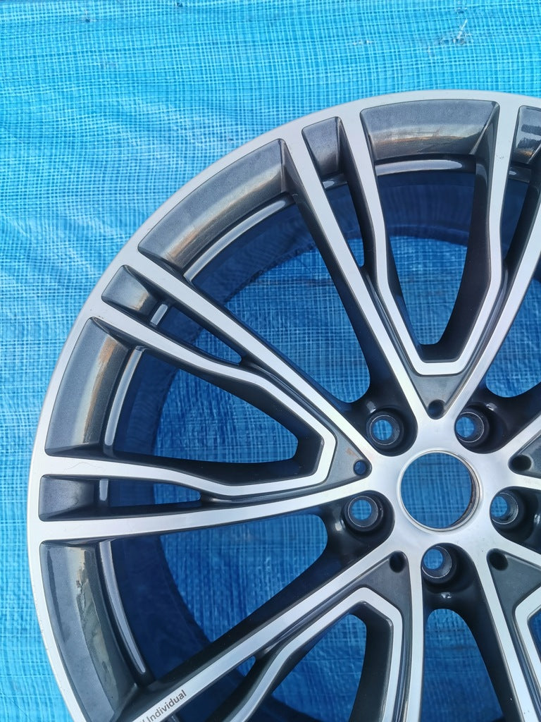 1x Alufelge 21 Zoll 8.5" 5x112 30ET 8043670 BMW X3 G01 G02 Rim Wheel FEL5176371834qi