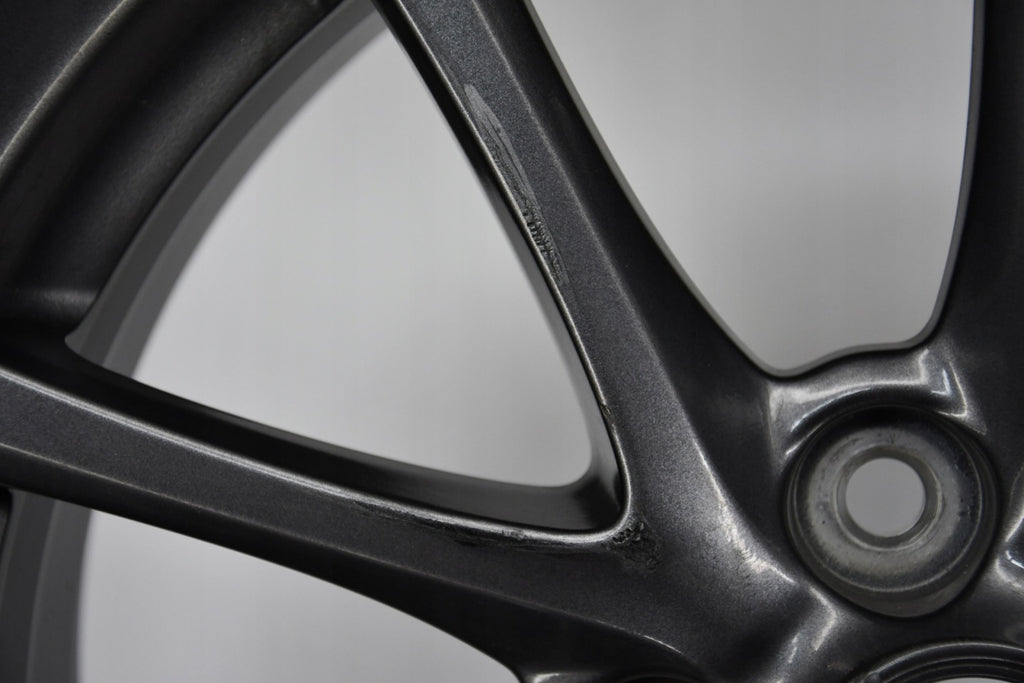 1x Alufelge 17 Zoll 7.0" 5x114.3 55ET Glanz Graphit 9965457070 Mazda Cx-5 Mx-5 FEL1998410957eu