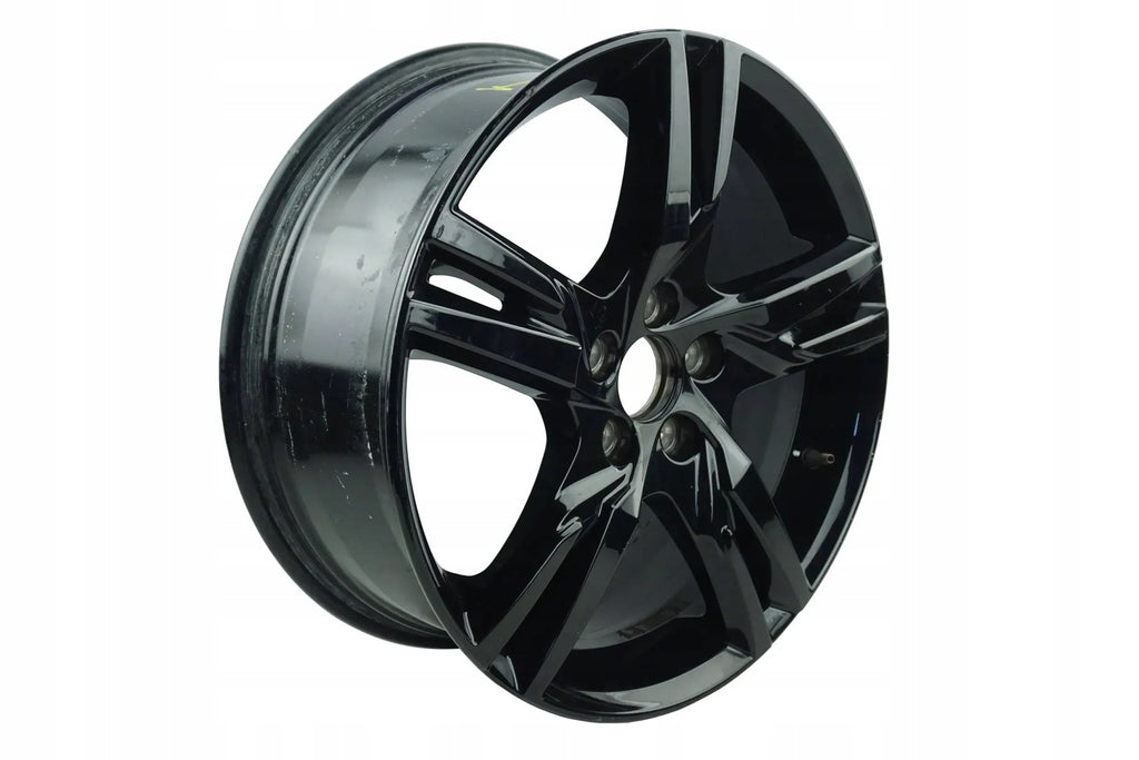 1x Alufelge 18 Zoll 7.5" 5x108 50,5ET Glanz Schwarz 31445812 Volvo Xc40