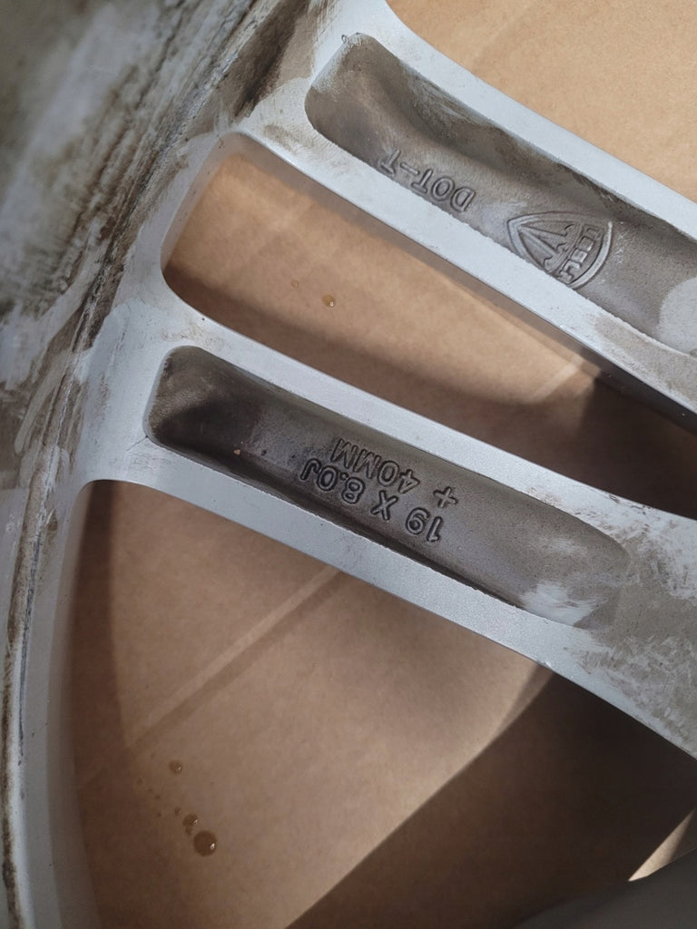 1x Alufelge 19 Zoll 8.0" 5x120 6007214-00-D Tesla Rim Wheel FEL9571207456vw