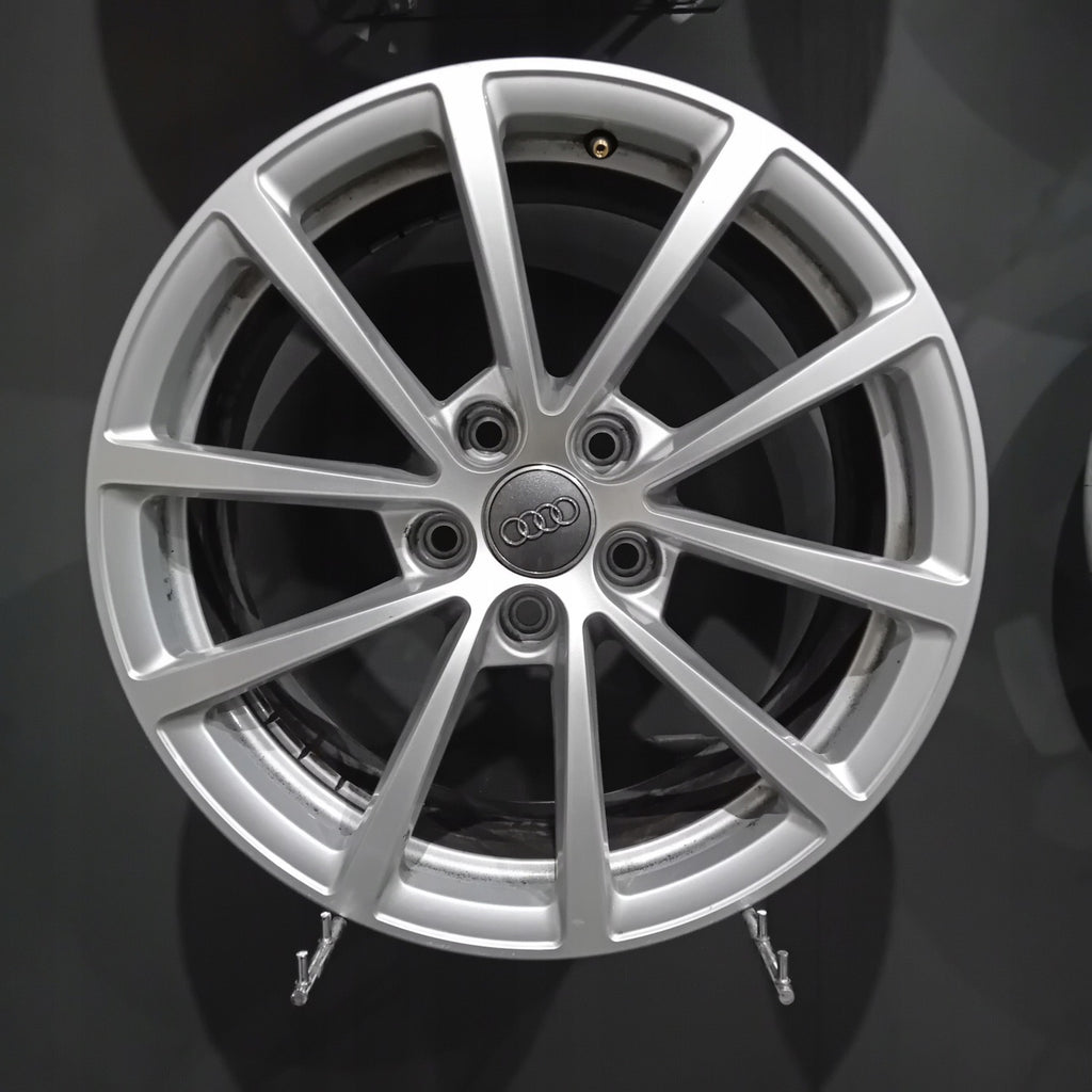 4x Alufelge 17 Zoll 7.5" 5x112 36ET Glanz Silber 4K0601025- Audi A6 C7 B8 FEL2995503286fs