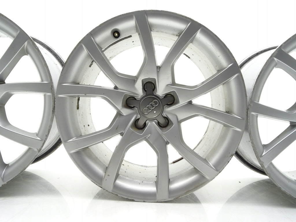 4x Alufelge 18 Zoll 8.5" 5x112 29ET Glanz Silber 8T0601025E Audi A4 B6 B7 FEL9995433135xf
