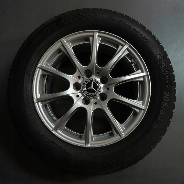 4x Alufelge 16 Zoll 6.5" 5x112 38ET A2054012400 Mercedes-Benz W176 W205 W204 FEL3392475409um