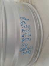 Load image into Gallery viewer, 1x Alufelge 20 Zoll 8.0" 5x112 34ET Glanz Silber 3QF601025J VW I Rim Wheel FEL6941970223dq