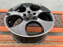 Load image into Gallery viewer, 1x Alufelge 18 Zoll 7.5&quot; 5x112 51ET Glanz Schwarz 1K0601025BA VW Golf V