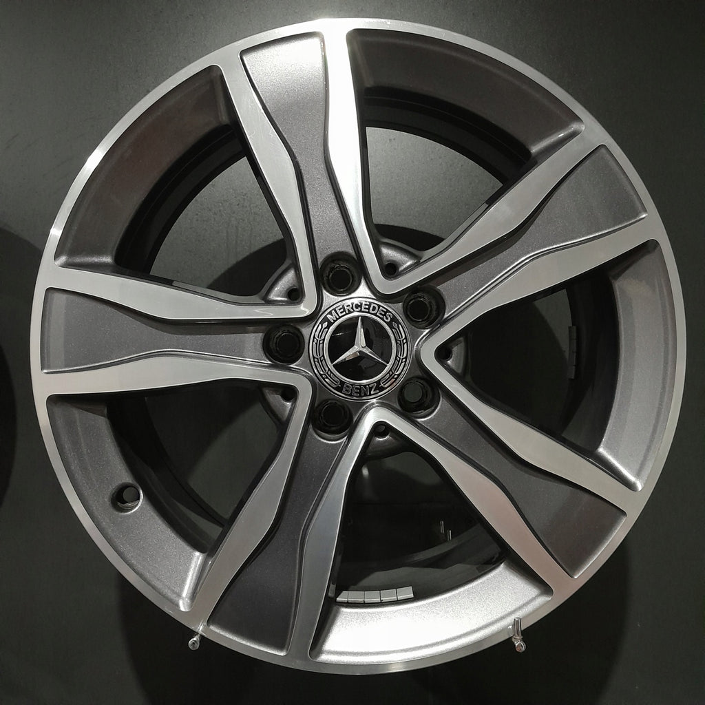 4x Alufelge 17 Zoll 7.0" 5x112 48 5ET A2054010800 Mercedes-Benz W205 W204 W246 FEL9556222719ii