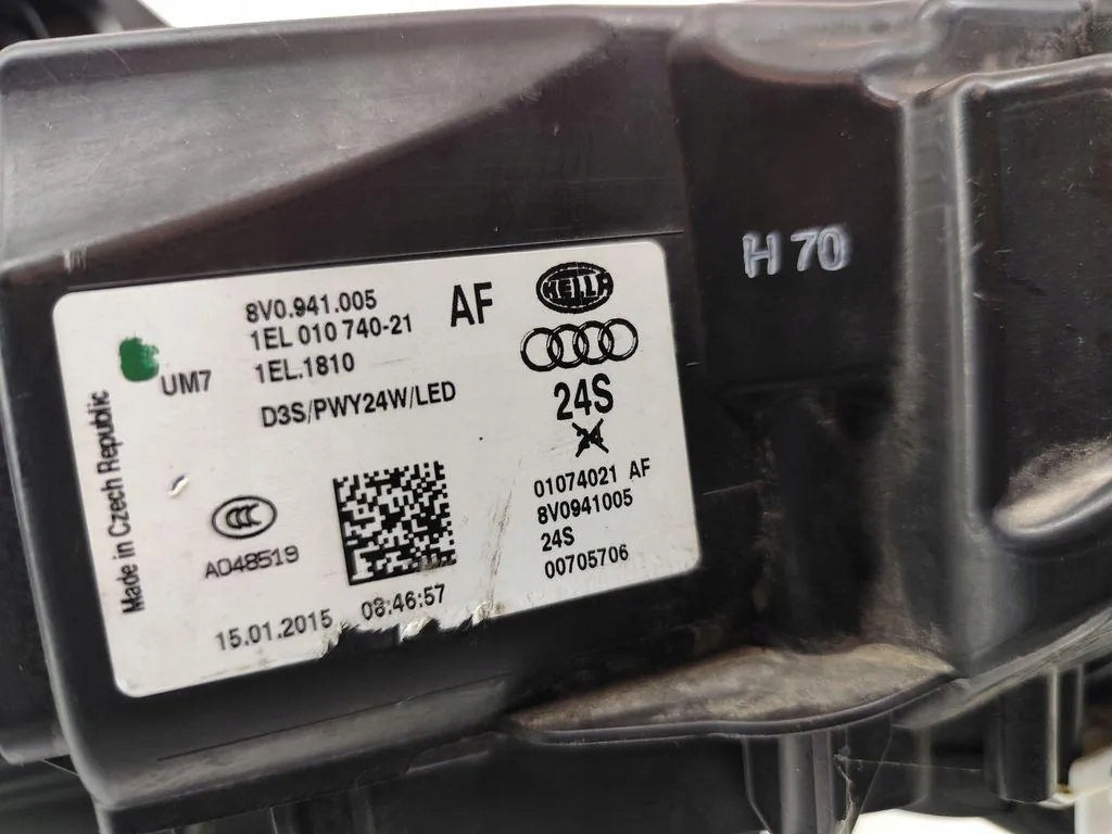 Frontscheinwerfer Audi A3 Sportback 8V0941005 LED Links Scheinwerfer Headlight SCH5981861455gy