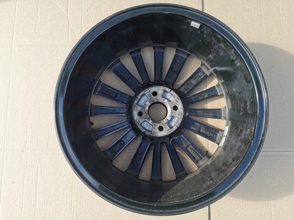 1x Alufelge 17 Zoll 6.5" 4x100 43ET Glanz Schwarz 1S0601025N VW Saj Rim Wheel FEL5001290827qj