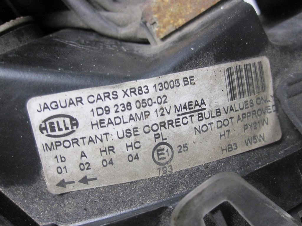 Frontscheinwerfer Jaguar S Type XR8313005BE Rechts Scheinwerfer Headlight SCH6815925837cm