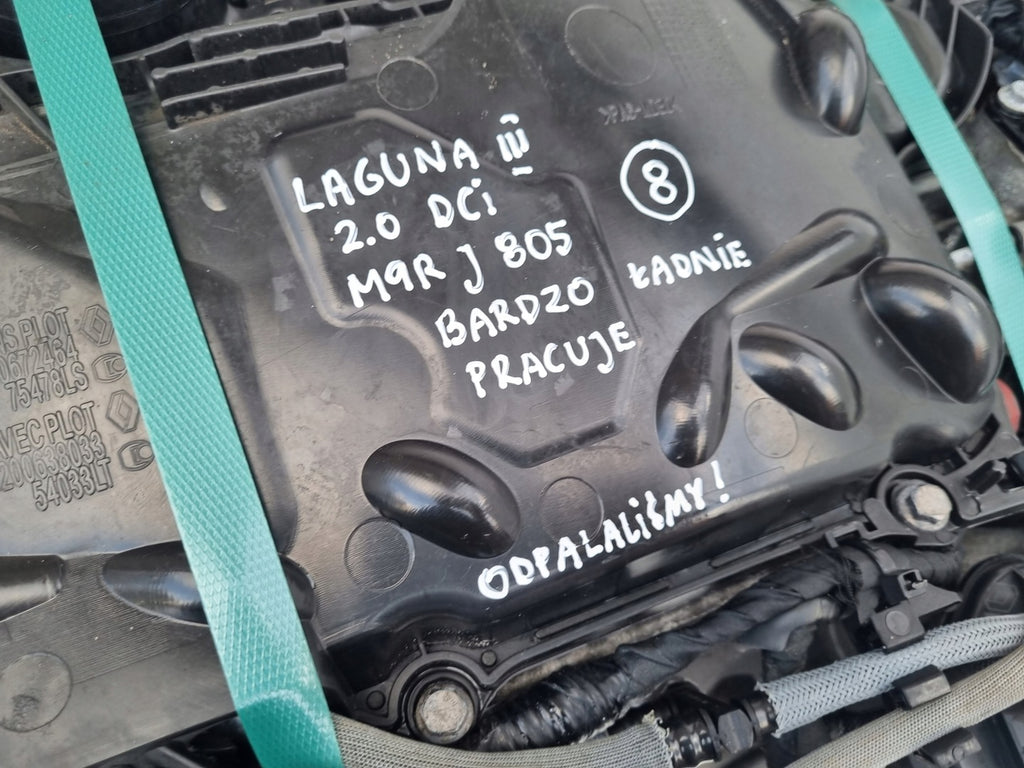 Motor Renault Laguna III M9R805 2.0 DCI 150PS 110kW 2007 Diesel Unkomplett