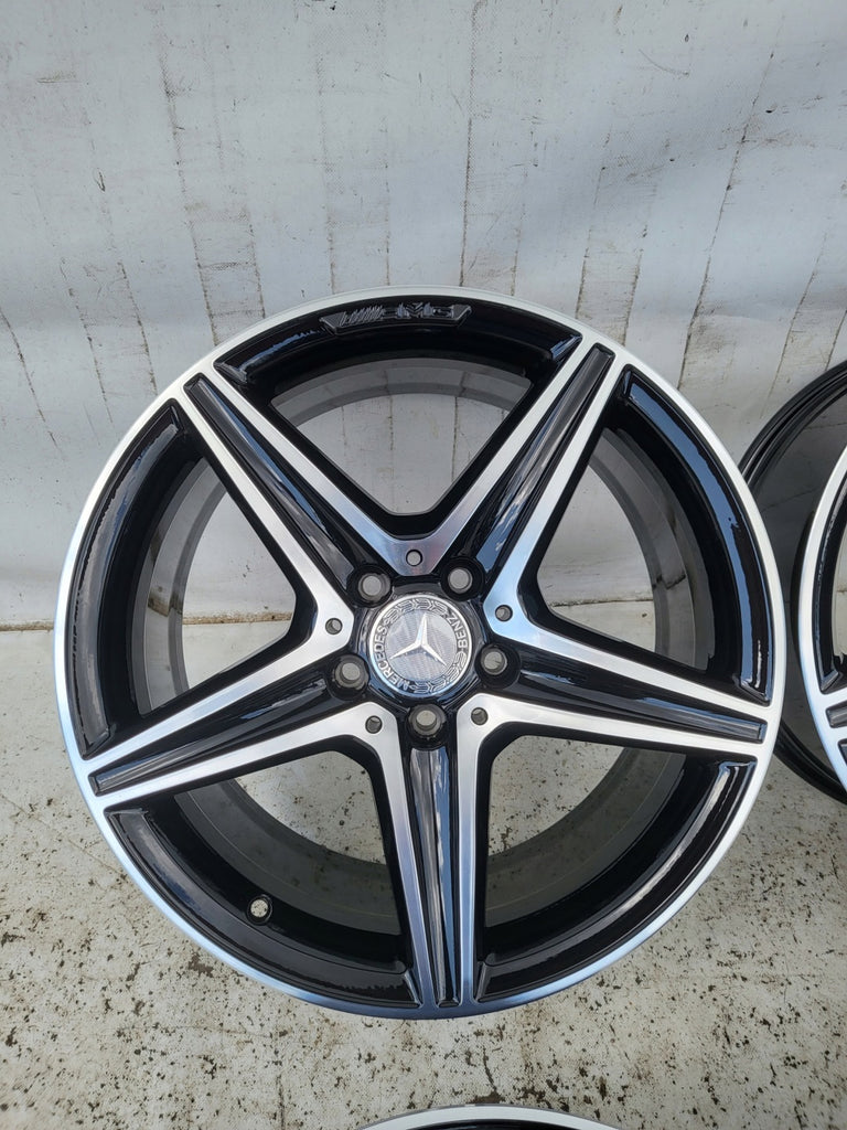 4x Alufelge 18 Zoll 8.0" 5x112 A2134011800 Mercedes-Benz W213 Rim Wheel FEL3512108641yn