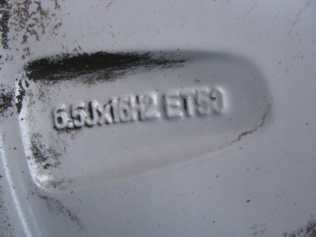 1x Alufelge 16 Zoll 6.5" 5x112 50ET Silber 5K0601025AL VW Golf Vi Rim Wheel