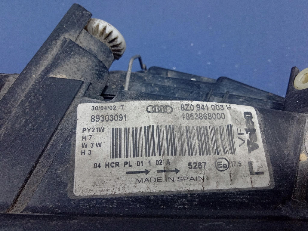 Frontscheinwerfer Audi A2 8Z0941003H Links Scheinwerfer Headlight