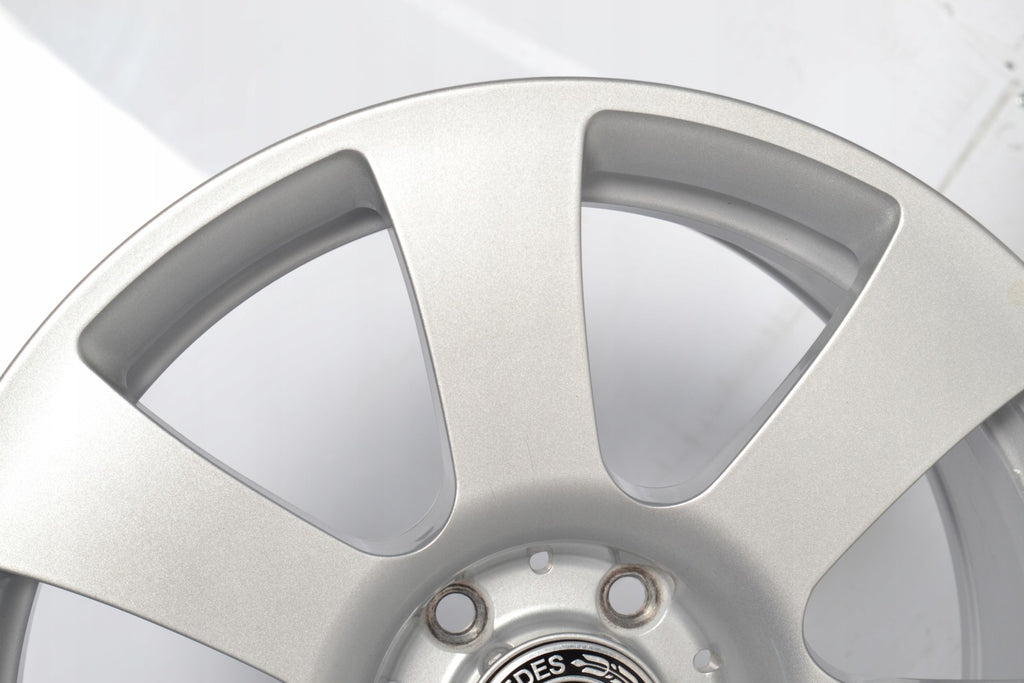 4x Alufelge 17 Zoll 8.0" 5x112 43ET Glanz Silber A2214010202 Mercedes-Benz Viano FEL7852057166xw