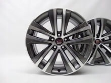 Load image into Gallery viewer, 4x Alufelge 18 Zoll 7.5&quot; 5x112 35ET Glanz Graphit 7N0601025F Mg Alhambra Sharan