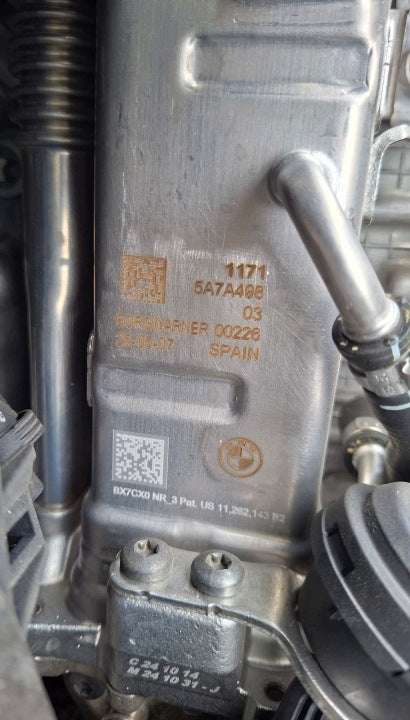 Motor BMW Mini F39 X1 F48 F60 B47C20A 2.0 150PS 110TKm 2017 Diesel Unkomplett MOT2021126436ta
