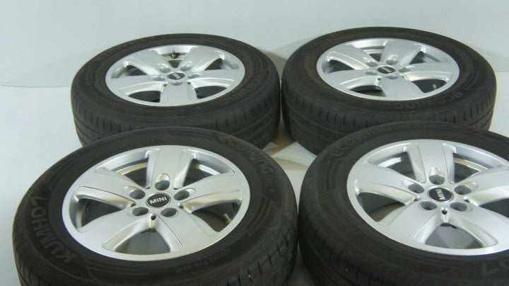 4x Alufelge 16 Zoll 7.0" 5x112 41ET Glanz Silber 6856029 BMW 4 Mini Rim Wheel FEL7829560623oh