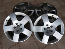 Load image into Gallery viewer, 4x Alufelge 17 Zoll 7.5&quot; 5x112 56ET Glanz Silber 8P0601025 Audi A3 Rim Wheel