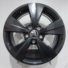 Laden Sie das Bild in den Galerie-Viewer, 1x Alufelge 16 Zoll 6.5" 5x112 46ET Glanz 5E3601025AA Skoda Rim Wheel FEL2745858296aa