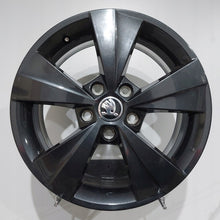 Laden Sie das Bild in den Galerie-Viewer, 1x Alufelge 16 Zoll 6.5" 5x112 46ET Glanz 5E3601025AA Skoda Rim Wheel FEL2745858296aa