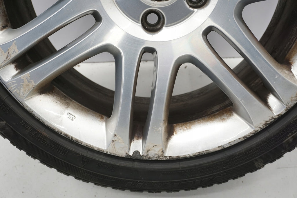 1x Alufelge 18 Zoll 7.5" 5x112 46ET Glanz Silber 3T0601025 Skoda Superb Ii