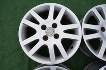 Laden Sie das Bild in den Galerie-Viewer, 4x Alufelge 15 Zoll 6.0" 4x100 45ET Silber Honda Civic VII I Rim Wheel FEL7467646825ta
