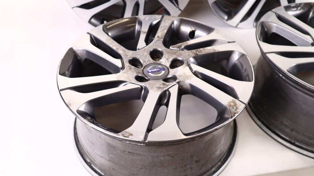 4x Alufelge 17 Zoll 7.5" 5x108 55ET Glanz Schwarz 31302112 Volvo Xc60 I FEL8992264853br