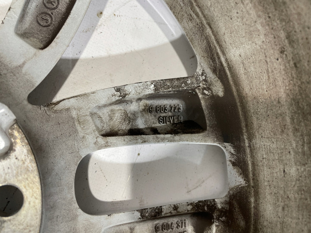 1x Alufelge 17 Zoll 7.0" 5x120 50ET Glanz Silber 9803723 Mini Countryman