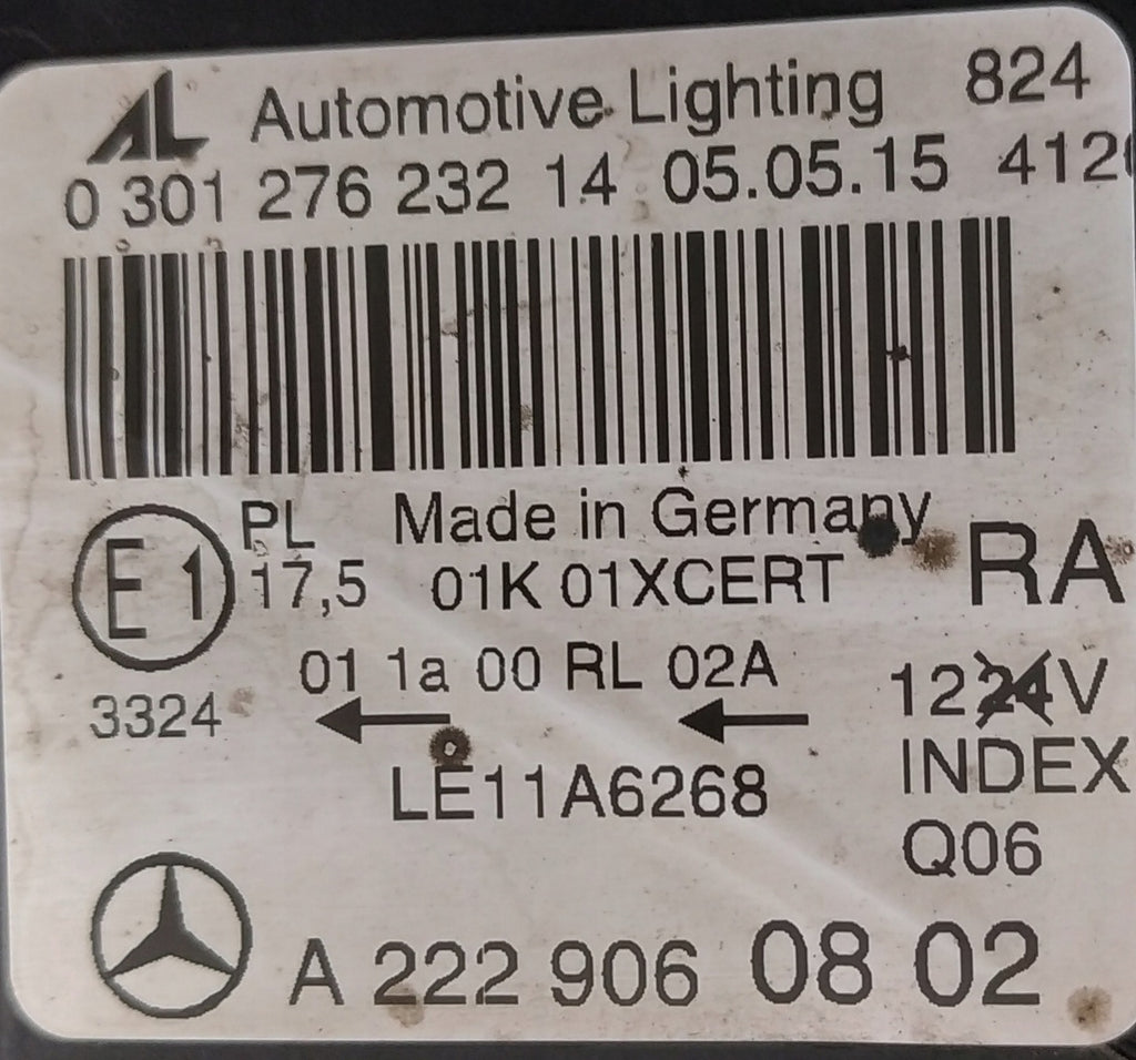 Frontscheinwerfer Mercedes-Benz A2229060802 LED Rechts Scheinwerfer Headlight