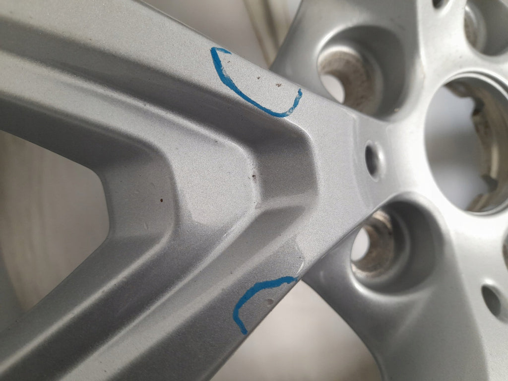1x Alufelge 17 Zoll 6.5" 5x112 39ET Glanz Silber 6856076 BMW Rim Wheel FEL9859927174rl