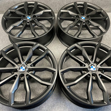 Laden Sie das Bild in den Galerie-Viewer, 4x Alufelge 18 Zoll 6.5" 5x112 41ET Glanz Grau 6877550 BMW F39 X1 F48 Rim Wheel FEL1588261875gj