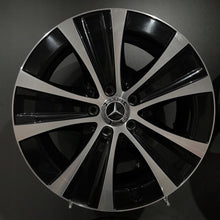 Load image into Gallery viewer, 4x Alufelge 18 Zoll 8.0&quot; 5x112 43ET Glanz Schwarz A2134013700 Mercedes-Benz W213