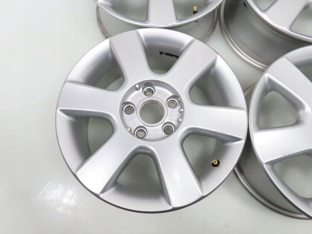 4x Alufelge 16 Zoll 6.5" 5x112 50ET Matt Grau 1T0601025C VW Passat Golf I FEL7028754567li