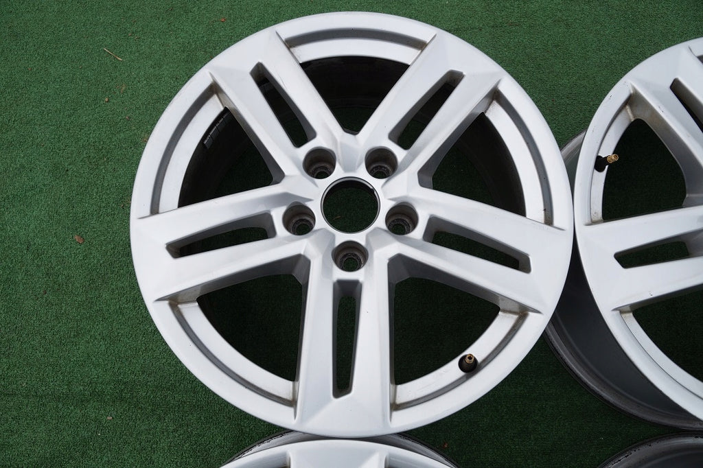 4x Alufelge 17 Zoll 7.0" 5x112 42ET Glanz Silber 8W0601025 Audi A4 B8 Rim Wheel FEL6266582645oq
